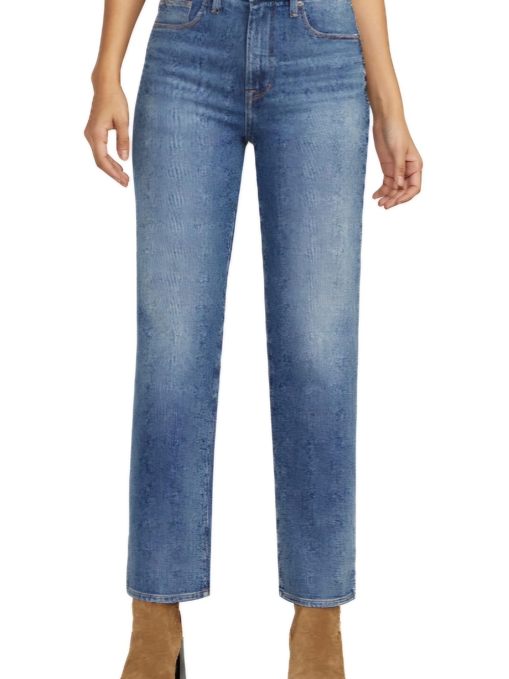 Jag Jeans Women's Straight Leg Blue Denim Jeans